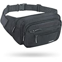 Los mejores  - FREETOO [Riñonera de Marcha] Riñonera Casual Bumbag Multifuncional con 5 Bolsillos con Cremallera para móvil para Viaje…